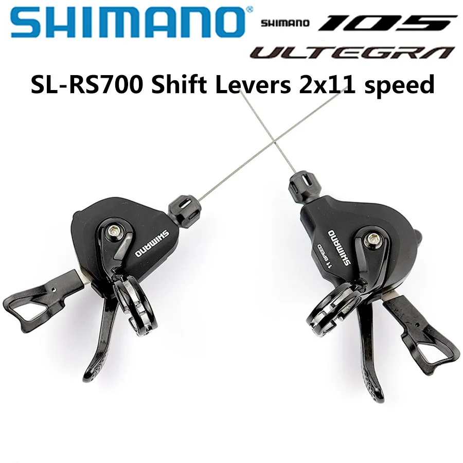 Shimano SL-RS700 Rapidfire Plus Shift Levers 2x11 Speed RS700 Derailleurs Road Bike Bicycle Shifter Lever Flat Handle Bar Clamp