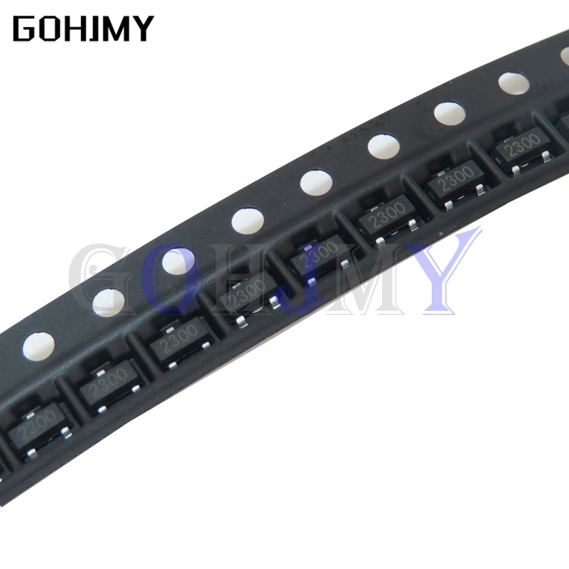 50PCS SI2300DS SOT-23 SI2300 2300DS SMD MOS transist new