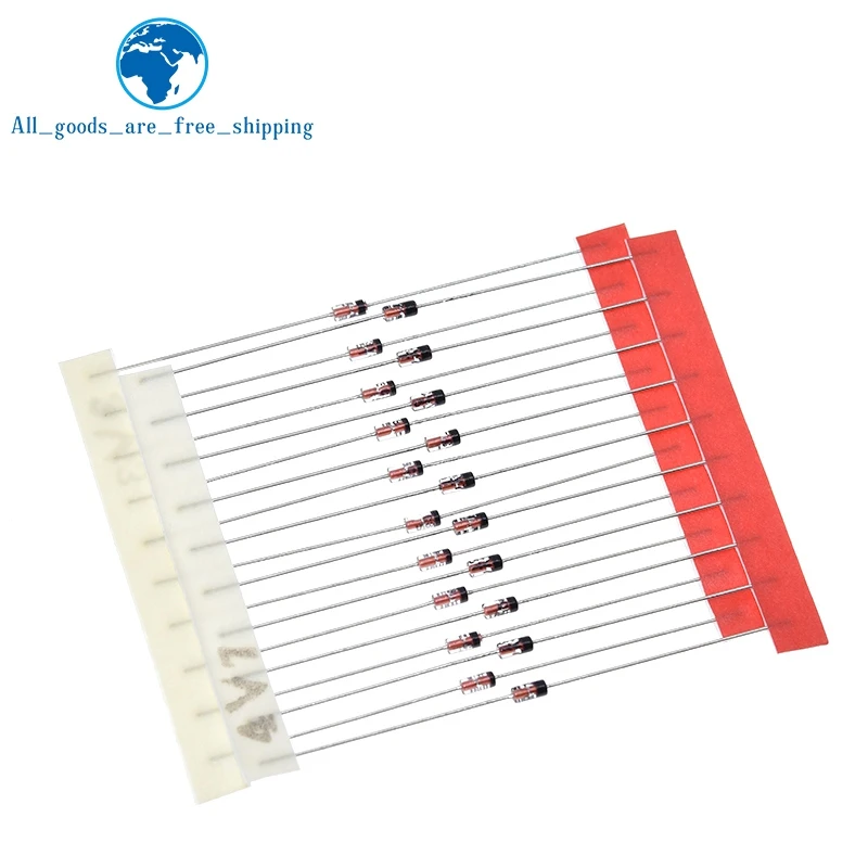 1/2 W 0,5 W Zenerdiode 3,3–30 V, 14 Werte x 10 Stück = 140 Stück, sortiertes Sortimentsset, neues elektronisches DIY-Set – Detail 6