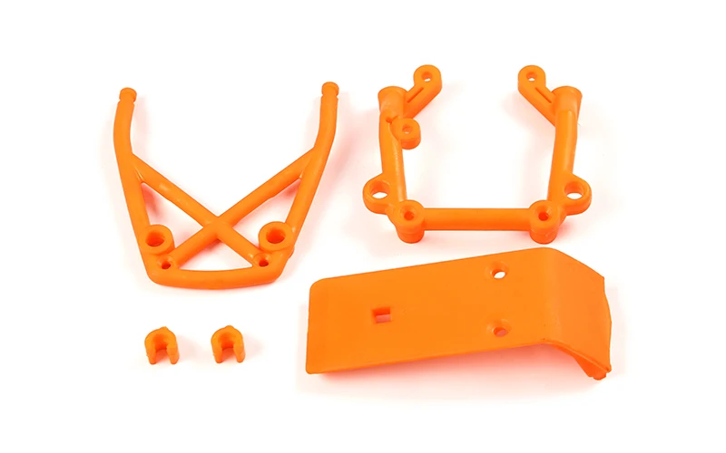 Rovan Front Bumper Support Brace and Rear Bumper Support Brace for HPI Baja 5B King Motor and Rovan Baja buggies