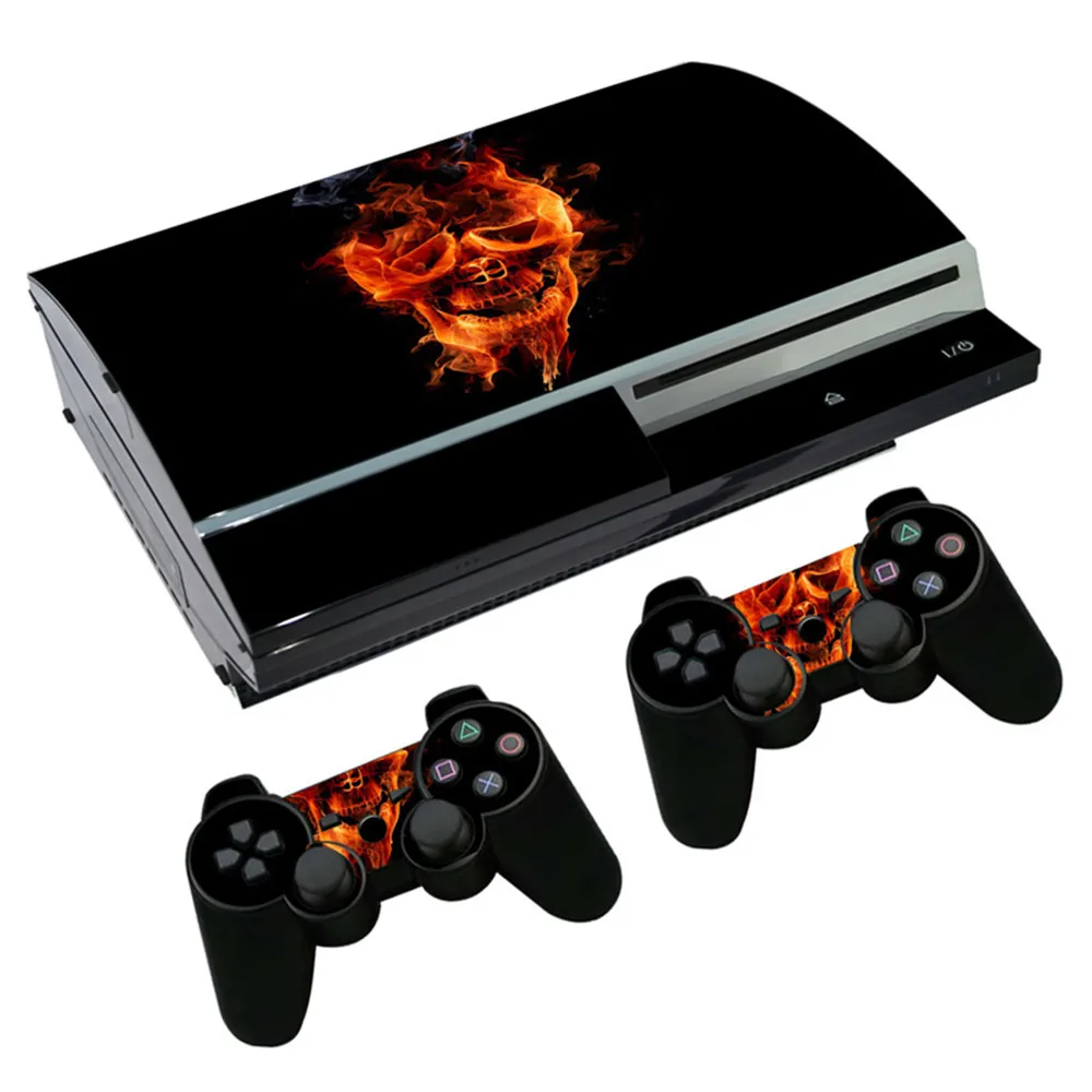 Для ps3 fat decal vinly skin sticker skulls designs