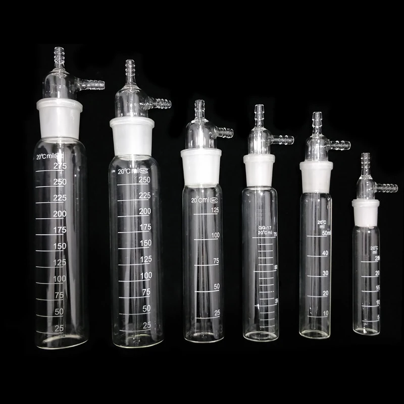 Large Impact Absorber Bottle Percussive Gas Sampling Bottle 25 50 75 125 250 275mL