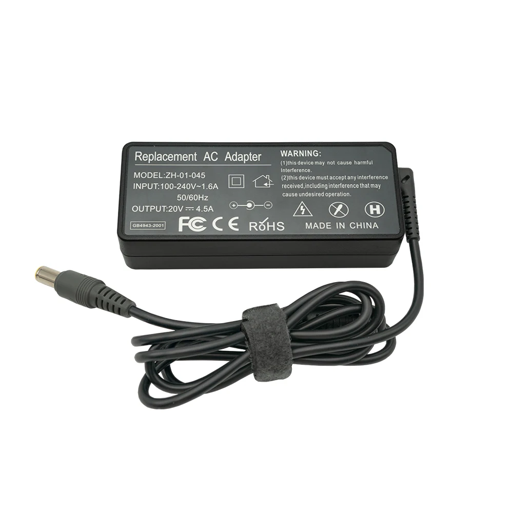 20V 4.5A 90W Replacement AC Adapter Charger For Lenovo Thinkpad E420 E430 T61 T60p Z60T T60 T420 T430 F25 Notebook Power Supply