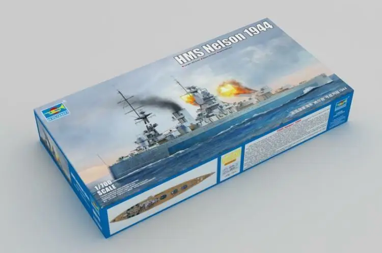 

Trumpeter 06717 1/700 HMS Nelson 1944 model kit