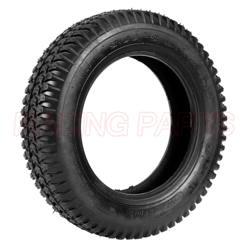 3.00-8 / 300-8 Tire 4PR tyre fits Gas and Electric Scooters Warehouse Vehicles Mini Motorcycle