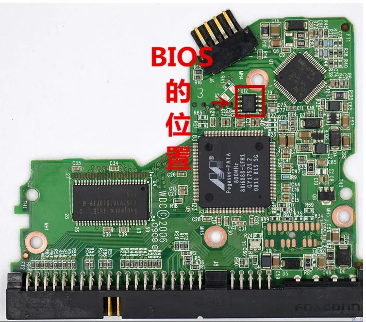 2060-701292-000 002 HDD PCB logic board قرص صلب لسطح المكتب 2060-701292-000 لوحة دوائر WD800BB 80G 2060-701292-000 002