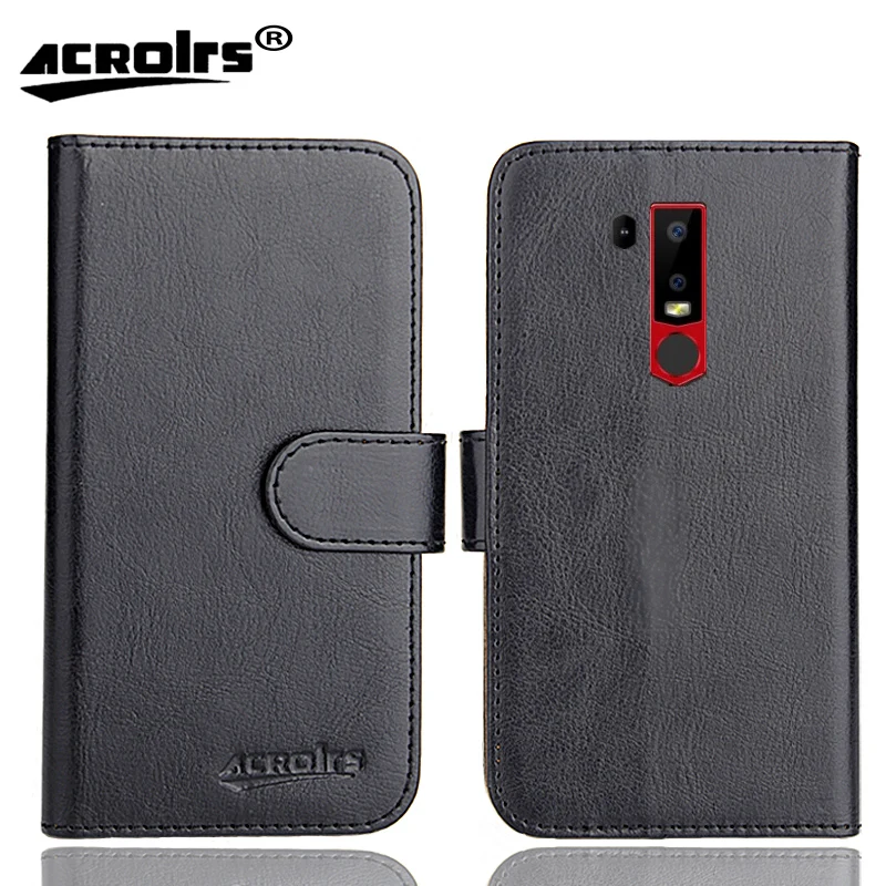 

Ulefone Armor 6S Case 6.2" 6 Colors Flip Soft Leather Crazy Horse Phone Cover Stand Function Cases Credit Card Wallet