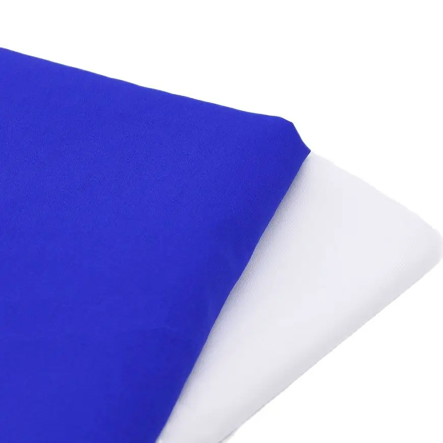 

CMCYILING White Blue Cotton Fabric For Sewing Dresses Poplin Cloth 1 Pcs 50cmx150cm