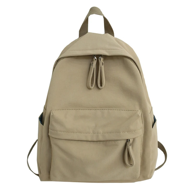 Sac à Dos d\'École en Toile pour Femme, Cartable pour Adolescent, Fille et Garçon, 2023