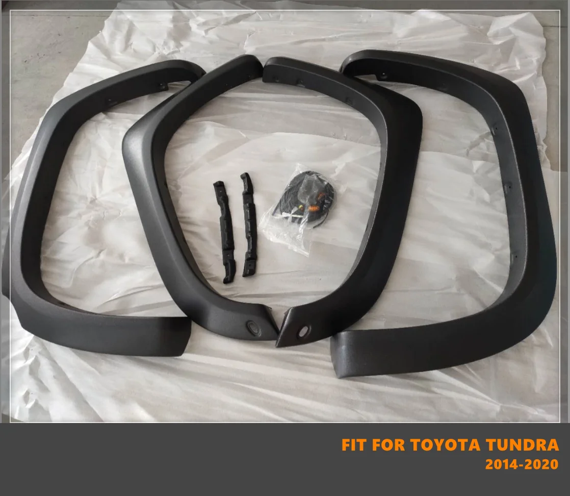 Good Quality ABS Car Wheel Eyebrow Arc Ring Fender Wheel Arch Fit For Toyota Tundra 2014-2020