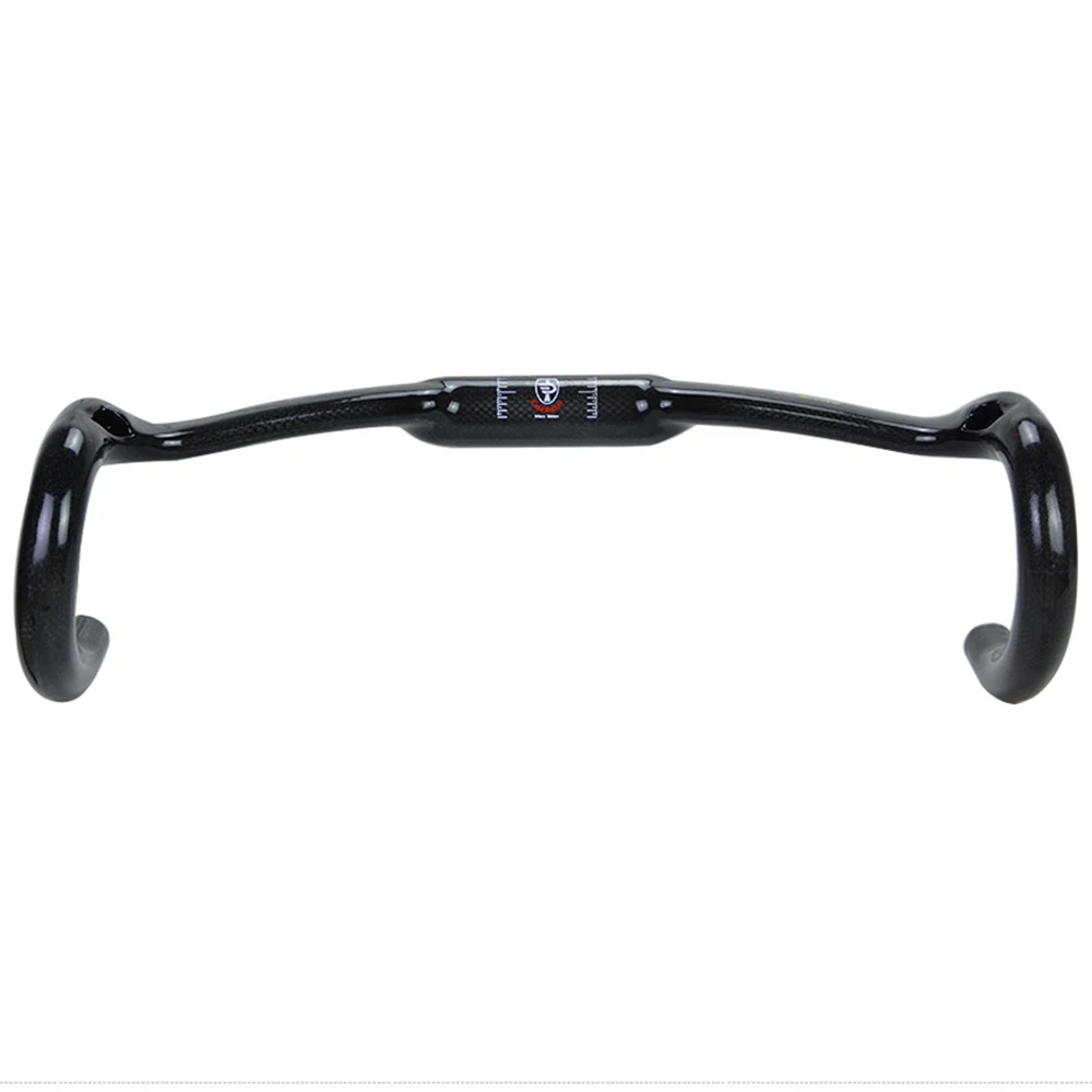 Carbon Bicycle Handlebar Accessories,Bent Bar,MTB Lightweight Mountain Bike Handles,Road Cycling Bicycl Steering Wheel,420/440MM