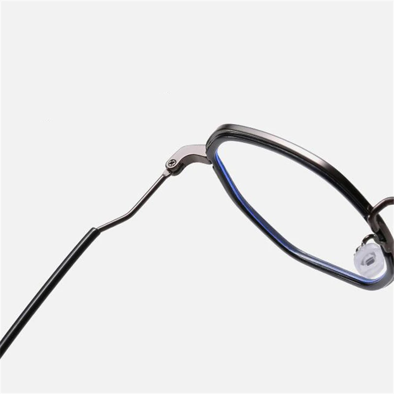 Polygonal Student Myopic Glasses Finished Women Men Metal Photochromic Prescription Eyeglasses Diopter 0 -50 -100 -150 To -600