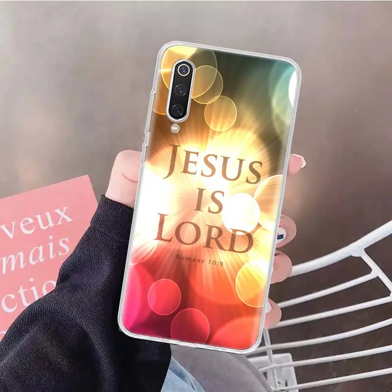 Funda de teléfono suave Dios Jesús Pray para Xiaomi Redmi Note 10, 10S, 9, 9S, 9T, 8T, 11, 11S, 11T, 11E, 12 Pro Plus, 7, 6, 5