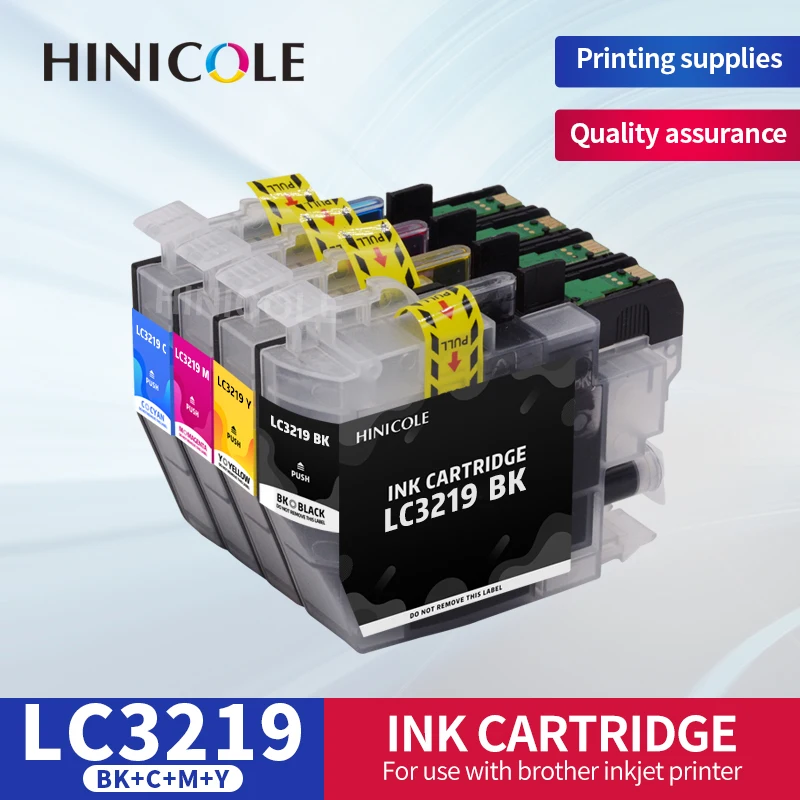 HINICOLE LC-3219 3219XL Ink Cartridge Compatible for Brother LC 3219 MFC J6530DW J5330DW J5730DW J6935DW J5335DW Printer