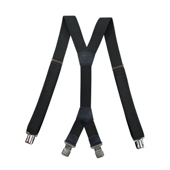Bretelle JIERKU bretelle stile X da uomo Suspensorio Tirantes Hombre cinturino a grana di mais fibbia regalo del padre nuovo Design