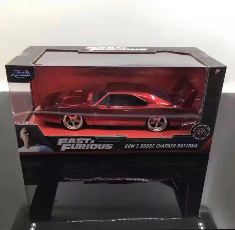 Jada diecast 1:24 carro rápido e furioso alta simulação liga de metal brinquedo modelo carros brinquedo para crianças presentes aniversário coleção