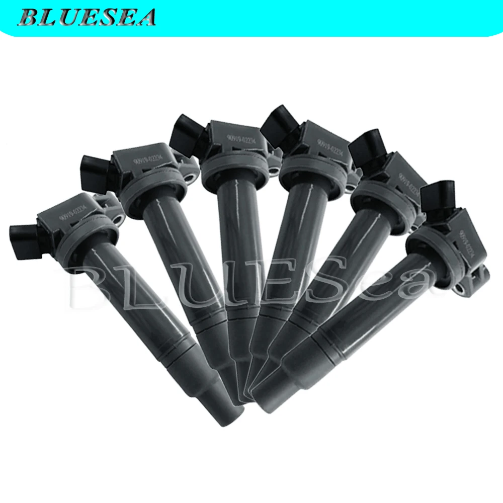 

6PC 90919-02234 90919-19016 Ignition Coil For Toyota Avalon Camry Highlander Lexus es/rx300 9091902234 9091919016