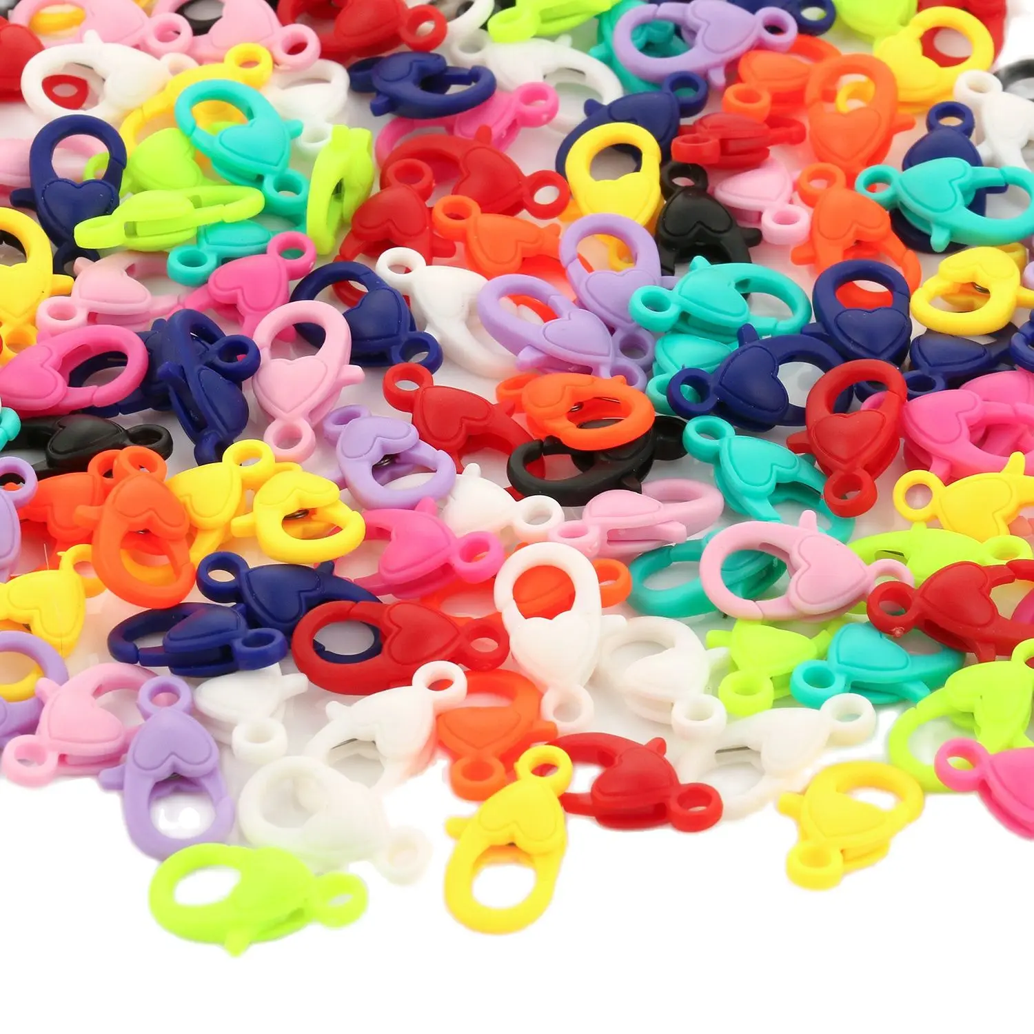 

20pc/lot 22x12x7mm Multiple Color Lobster Clasps Hooks Key Chain Rings Connectors for DIY Trinkets Pom Pom Jewelry Findings