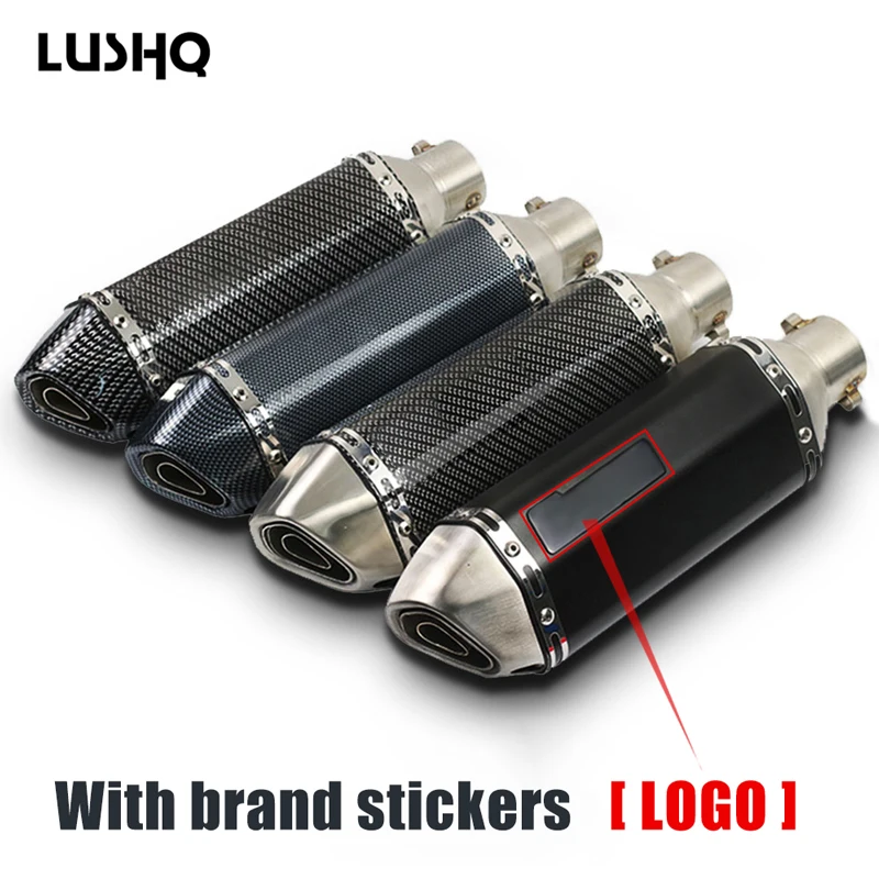 motorcycle exhaust pipe escape moto muffler db killer For honda moto x4 dax hornet cb 600f dio af34 fc5 zoomer goldwing vt 750