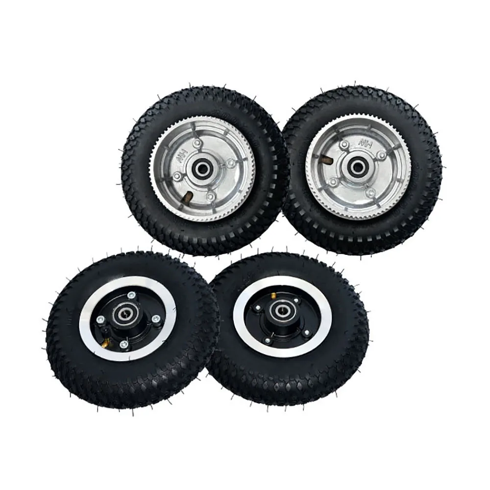 In Stock Maytech Electric Mountainboard Wheels 8 inch Front and Back Wheels Back Wheel with Pulley  High Quality Aluminum Wheels