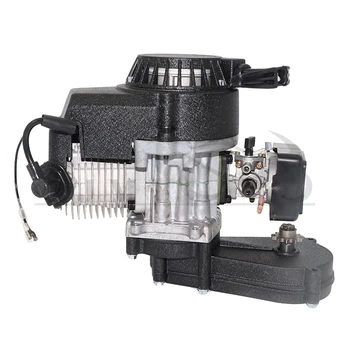 2 Stroke Engine Motor with Gear Box For 47cc 49cc 50cc Mini Pocket Bike Gas G-Scooter ATV Quad Bike Dirt Pit Bikes