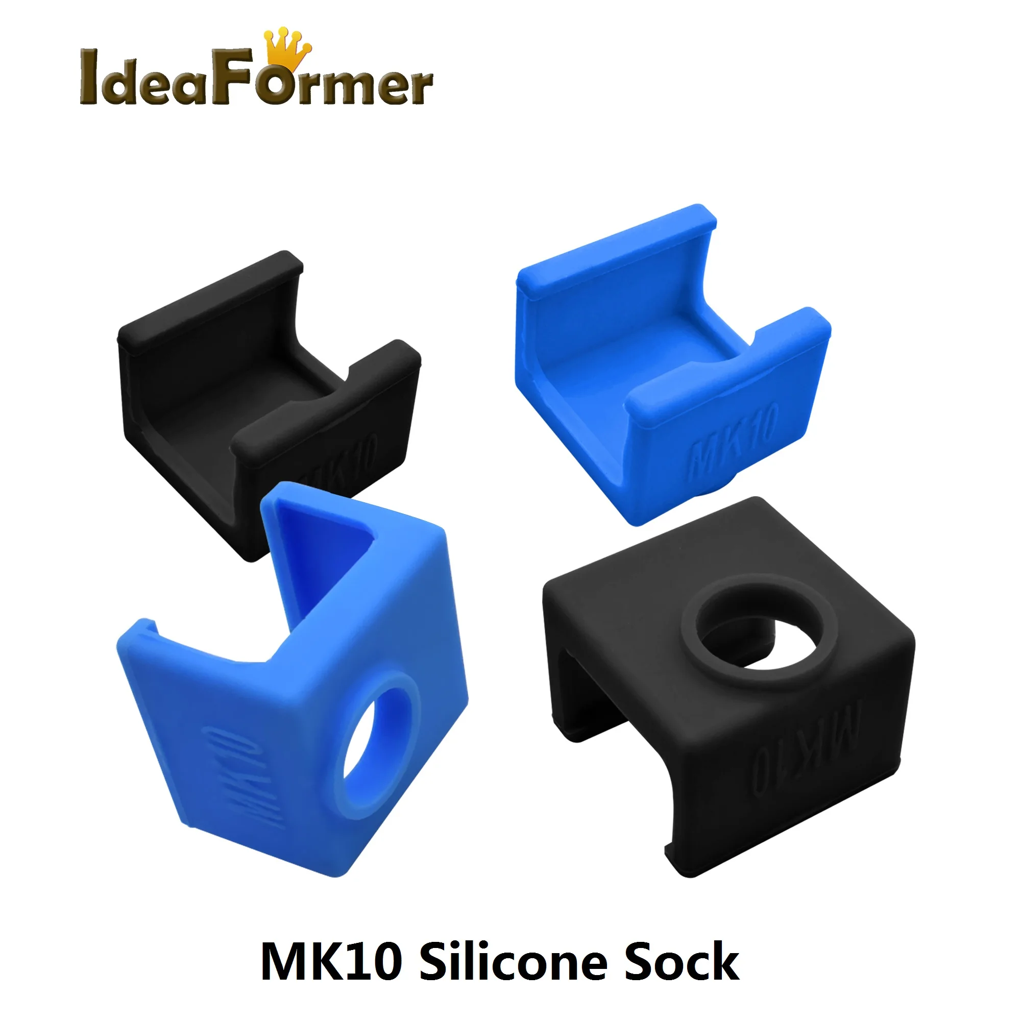 Pièces d'imprimante 3D, chaussette en Silicone pour V6/MK7 MK8 MK9 /MK10/Volnaco, couvercle de bloc chauffant, garde au chaud pour bloc chauffant