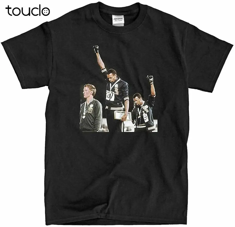 1968 Black Power Salute Tommie Smith John Carlos T Shirt Birthday Gift