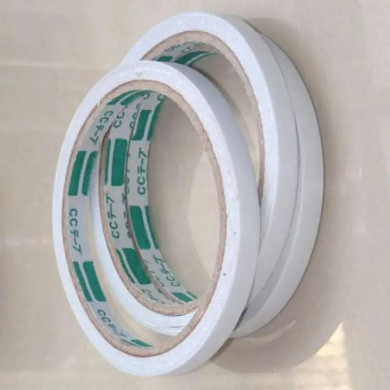 5 rollen 8mm Doppelseitige Weiß Super Starke Klebeband Washi Band Set Briefpapier Shop Für Dekorative Aufkleber scrapbooking