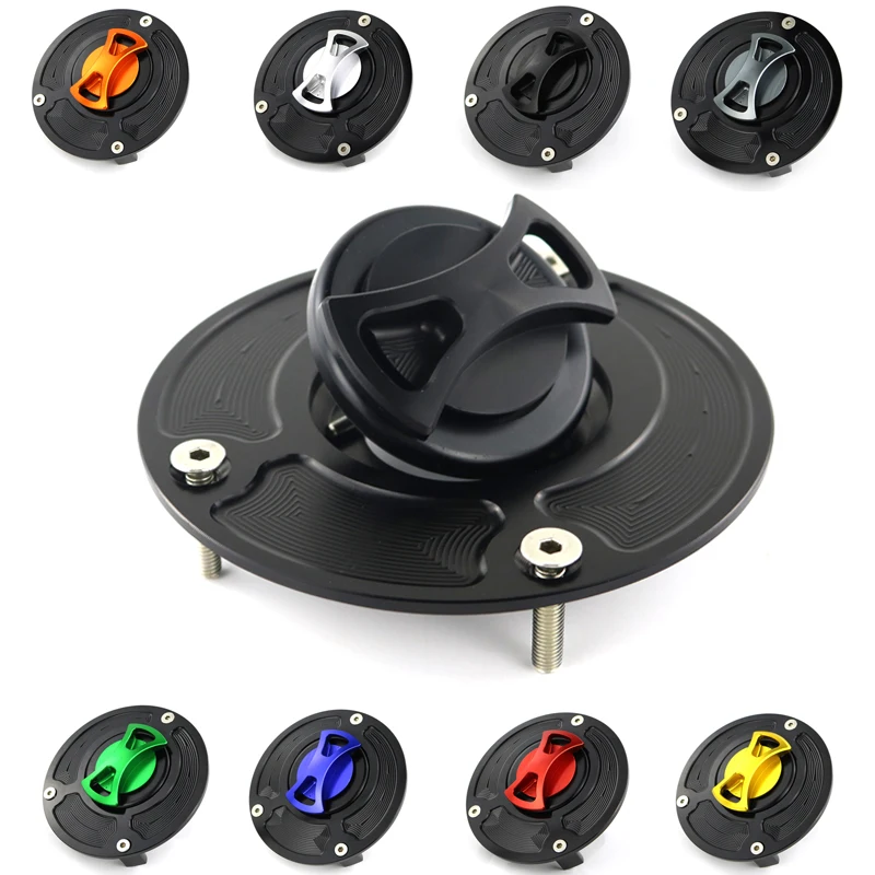 

CNC Fuel Oil Gas Tank Cap Covers For Honda CBR600RR CBR1000RR CBR250 CBR300R CBR500R CB1000R CBR1100XX CB600F VFR750 VFR800 RC51