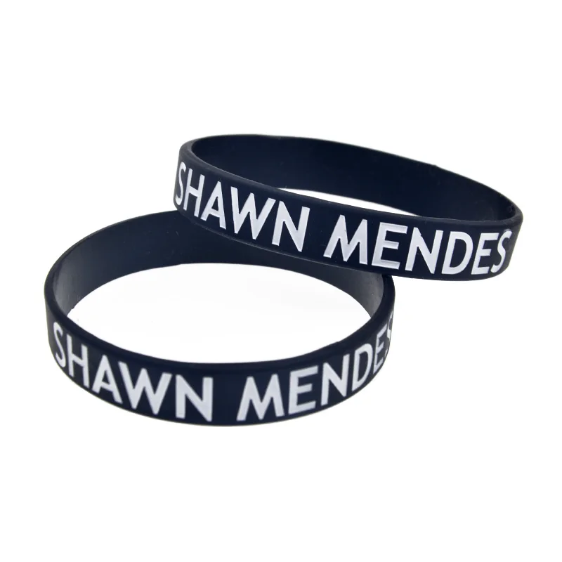 1 PC SHAWN MENDES Silicone Rubber Wristband For Music Fans