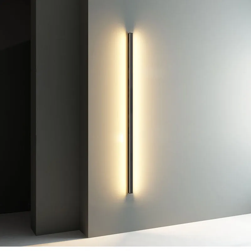 

Modern Minimalist Long Wall Sconces Indoor Creative Wall Lamp for Bedroom Wall Light Fixture Home Decor Wall Sconce Lighting