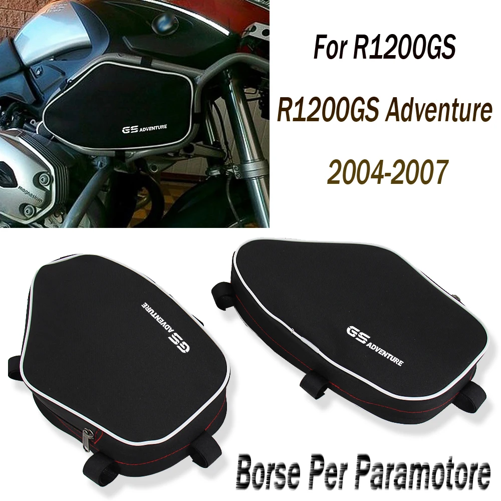 

New For BMW R1200GS Adventure R 1200 GS ADV Motorcycle Frame Crash Bars Waterproof Bag Original Bumper Repair Tool Placement Bag