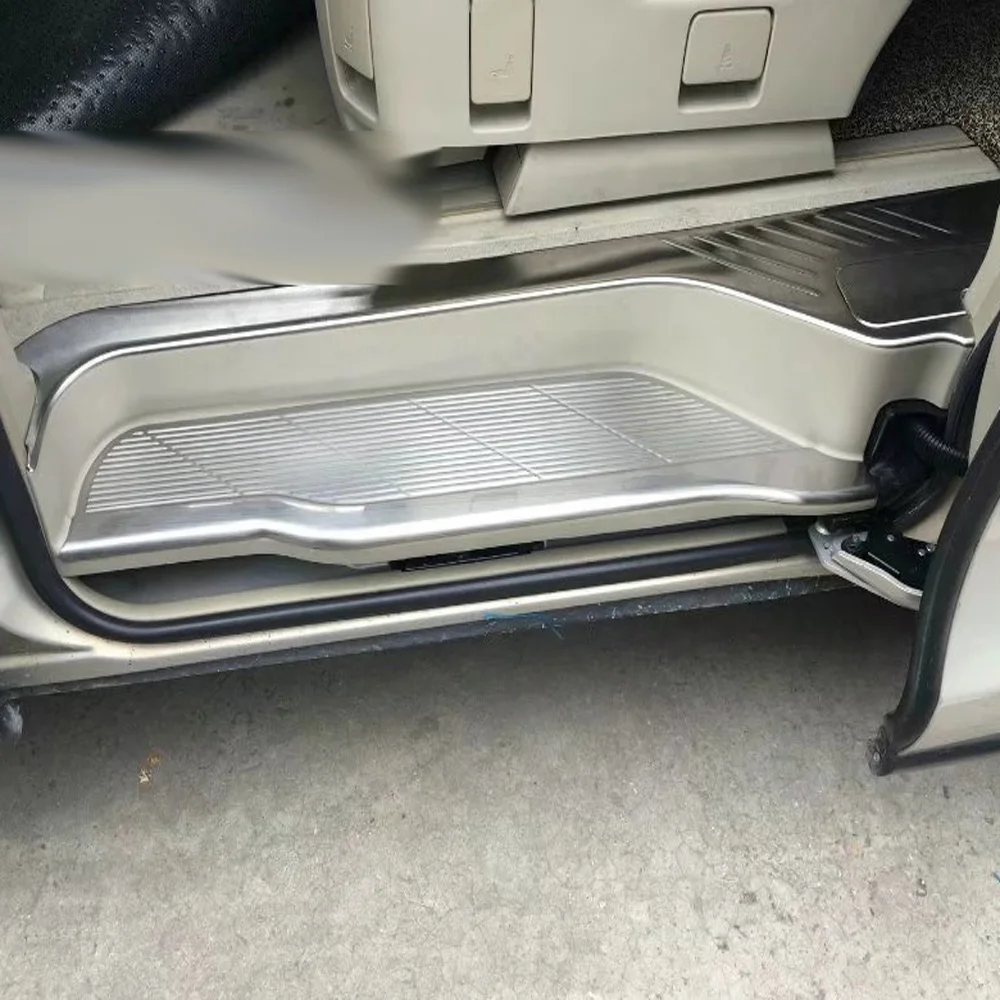 For Toyota Estima Previa Tarago 2016-2018 2019 Stainless Steel Door Sill Scuff Plate Trim Thresholds Guards Sills Welcome Pedals