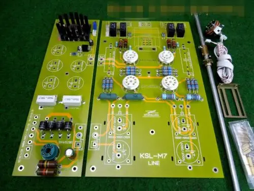 Hi-end Tube Pre-Amplifier Stereo Preamp DIY Kit Hi-Fi Veteran Ver Kondo-M7