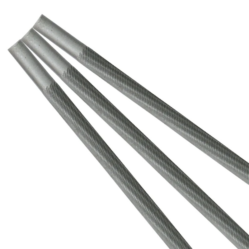 3Pcs Runde High Carbon Stahl Schärfen Kettensäge Kette Dateien Spitzer für Holzbearbeitung Kettensäge Werkzeug 4/4.8/5,5mm