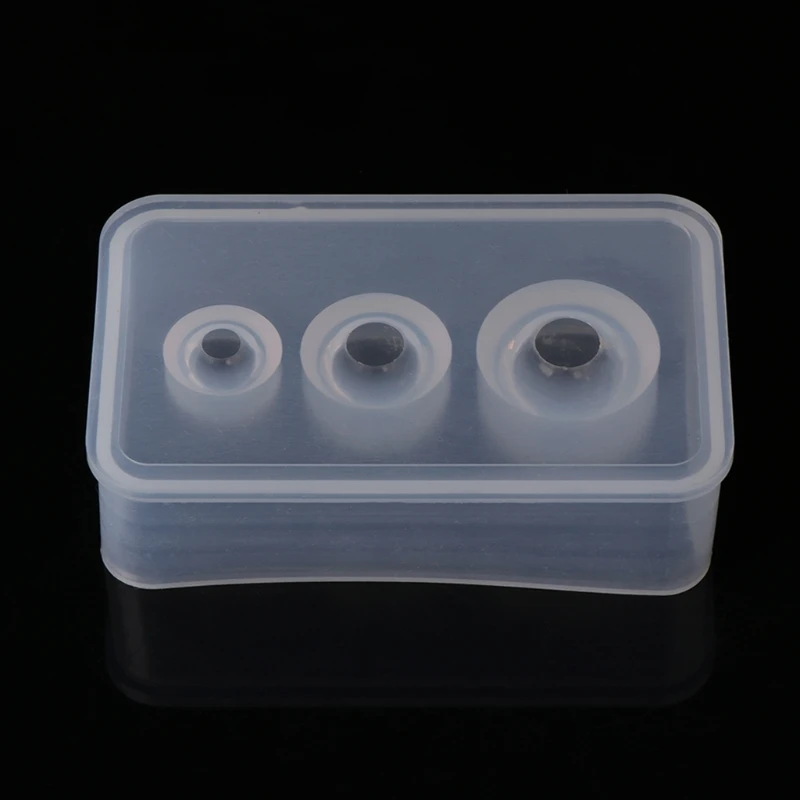 แม่พิมพ์ซิลิโคนกระจกหัตถกรรมเครื่องประดับ DIY ทำจักรวาล Ball UV เรซิ่นเค้ก Decor 203B