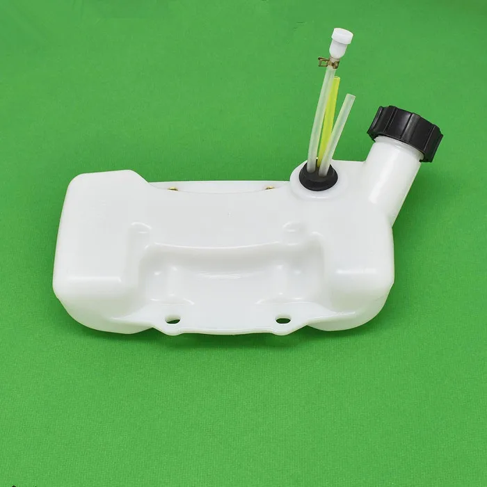 Fuel tank assembly for TU43 TB43 TU50 TB50 2 stroke strimmer tank cap hose / pipe sprayer brush cutter parts