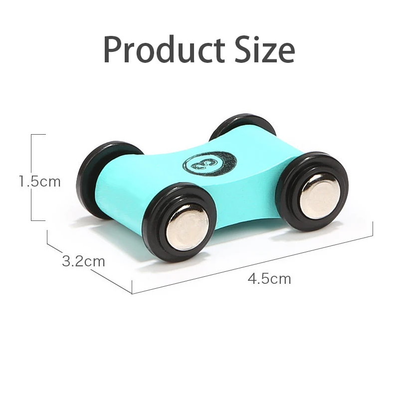 Baby Wooden Slide Car Model Toys Trolley Track Slide Cars Games Inertia Pull Back Glider Early Education Toys For Boy Mini Racer