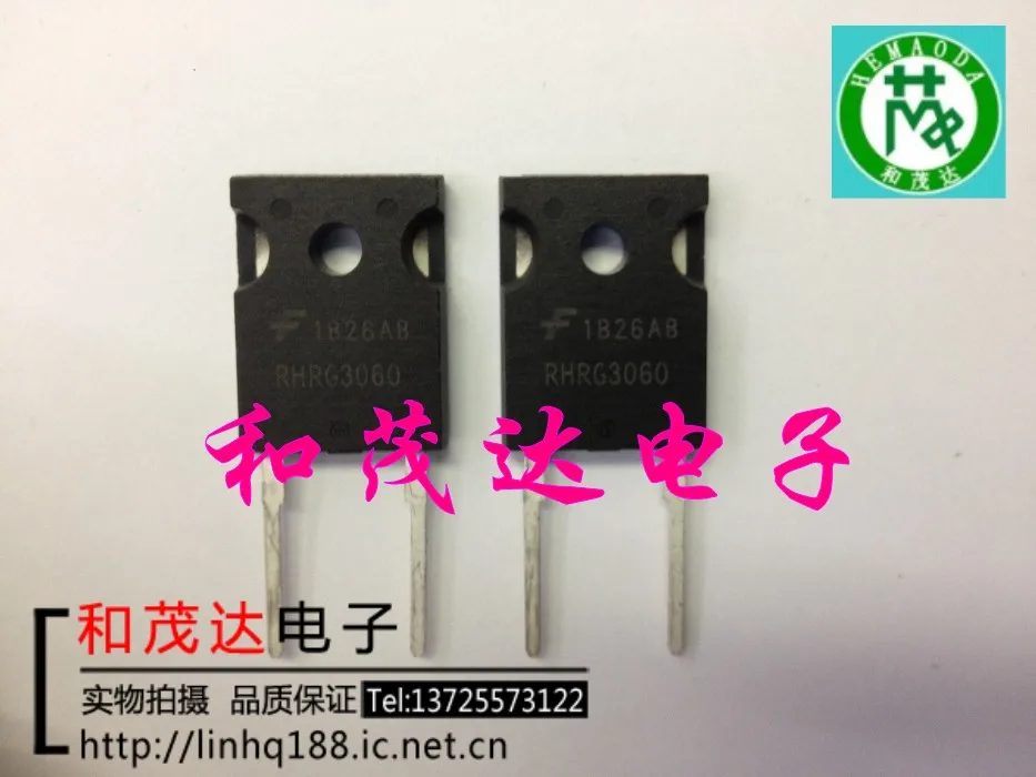 

Original New 5PCS / RURG3060 RHRG3060 TO-247-2 600V