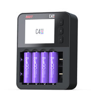 ISDT C4 EVO Smart Balance charger LCD Disply Screen for Rechargeable Batteries AA AAA Cylindrical Li-ion Lipo