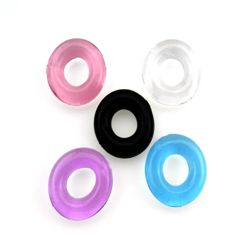 12pcs Delay Cock Sleeve finger ring lasting products dotted Clitoris Gspot Squirt penis extend rings Sex toys for man #3