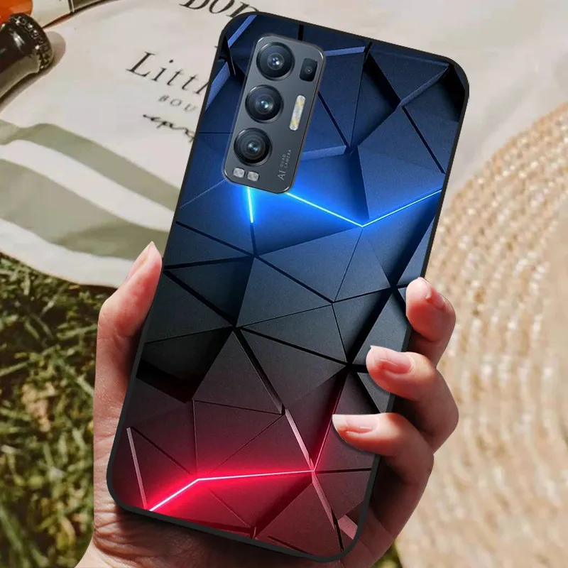 For OPPO Find X3 Neo Case Fashion Soft Silicon Back Cover For OPPO Find X3 Neo 5G 6.55\'\' Phone Cases Fin X3 X 3 X3Neo CPH2207