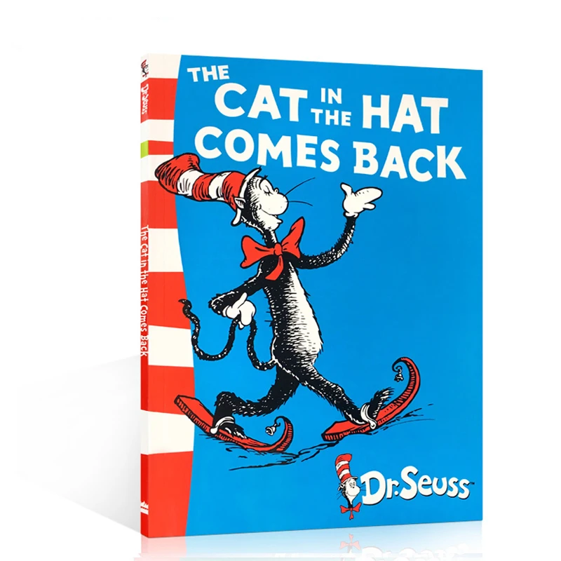 

The Cat In The Hat Comes Back Dr.Seuss Interesting Story Parent Child Kids Early Education Picture English Book Christmas Gift