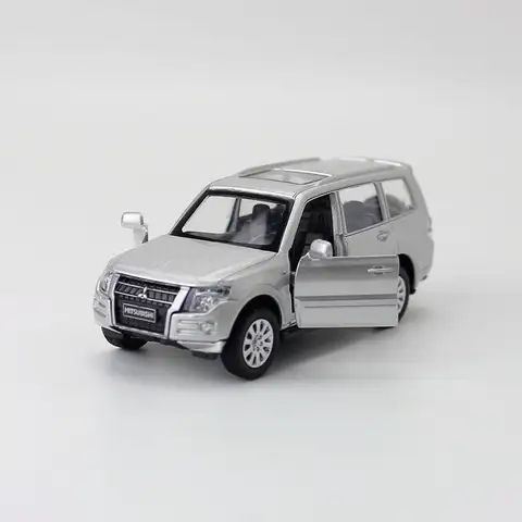 Caipo 1:43 Pullback-bil PAJERO SUV Legering Diecast Modellbil För Pojke Leksakssamling Vänner Barn Present 12 best sales Pajero-leksak - №1