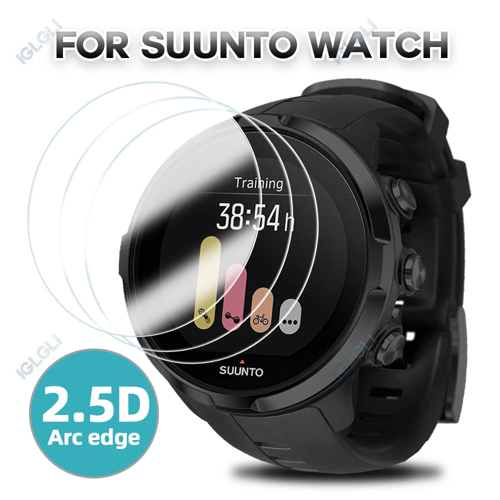 Dla Suunto Core 3 5 7 9 Pro / Baro Szkło hartowane Folia ochronna na ekran Inteligentny zegarek HD Folia ochronna Akcesoria