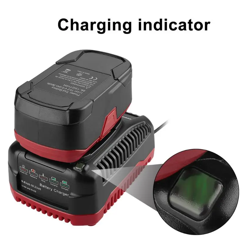 9.6V-19.2V 2A Smart Battery Charger Adapter for Craftsman Ni-CD/Li-ion Batteries