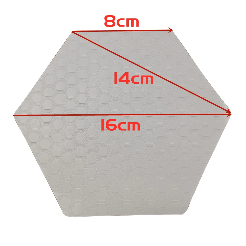 Tavola da surf a nido d'ape, Pad per Stomp di trazione, Pad di trazione, Gel di silice, 10 fogli