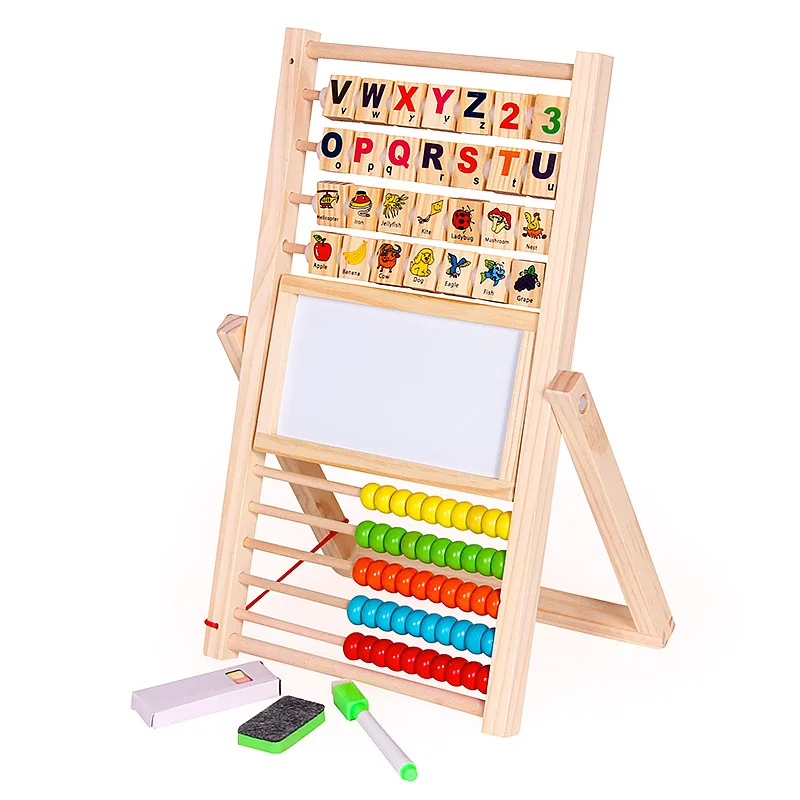 Montessori Counting Cognition Drawing Wood Board Mathematical Knowledge Early Educational Toys For Preschool Kids Great Gift