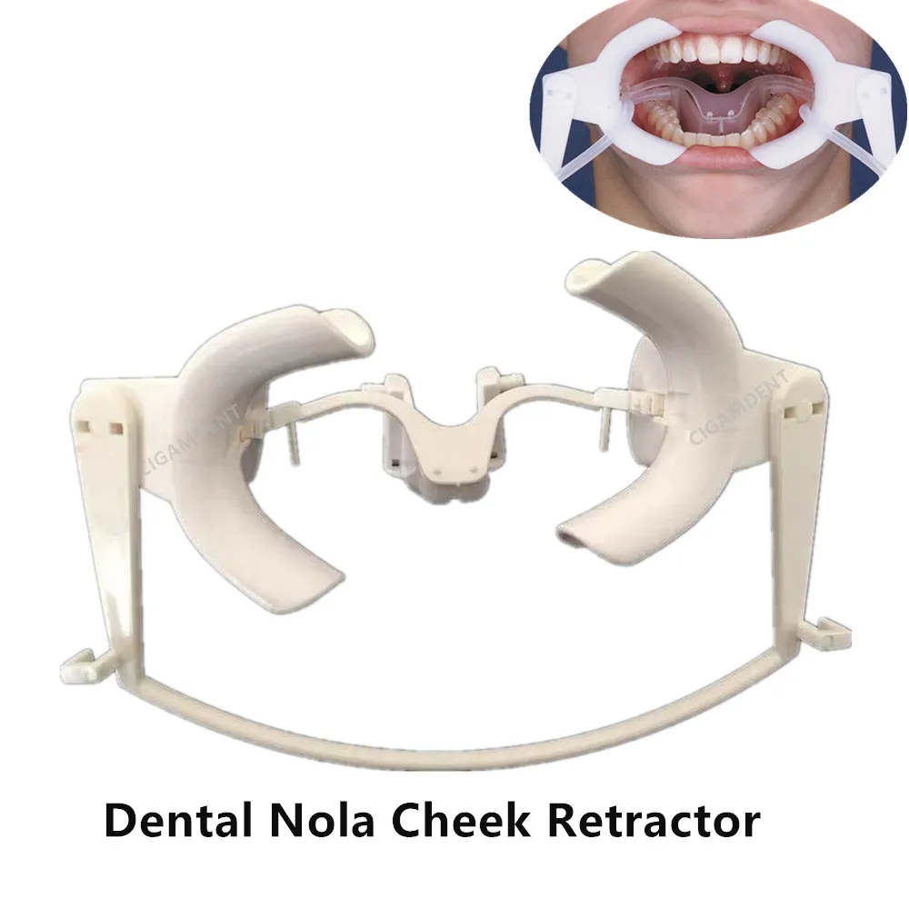 

Dental Orthodontic Nola Lip Cheek Retractor Mouth Opener Saliva Ejector Aspirator Suction Tube Small Child Teeth Whitening Tools