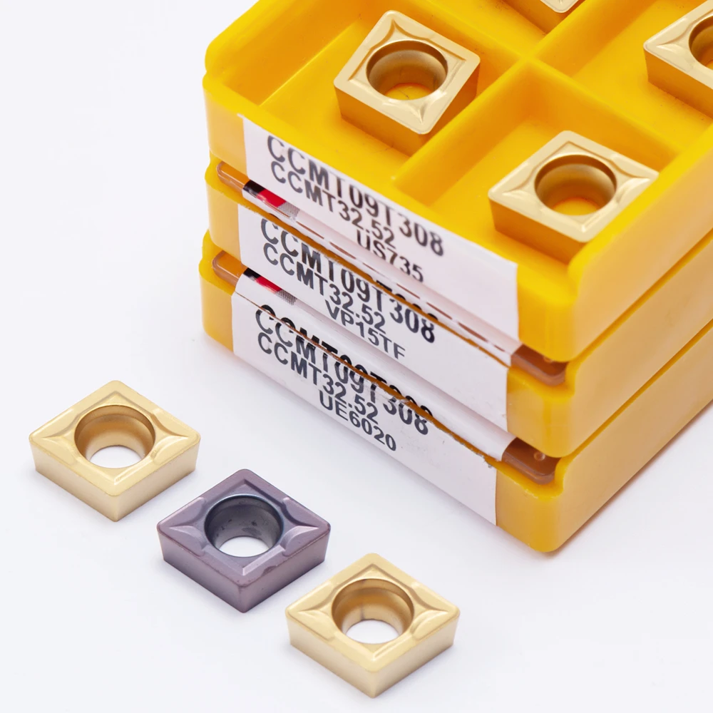 CCMT09T304 ccccmt060204 ccccmt120404 CCMT120408 CNMG120404 CNMG120408 inserto per tornitura CNC fresatura di alta qualità